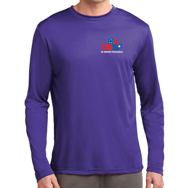US SENIOR PICKLEBALL -  - Long Sleeve PosiCharge ® Competitor™ Tee Thumbnail